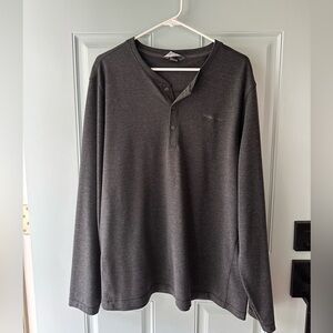 Eddie Bauer Henley Shirt Mens Size 2XL